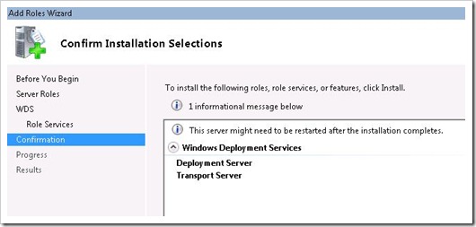 Windows Deployment Services, WAIK и Windows 7. Установка и настройка роли WDS 5 description: wds