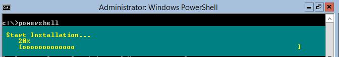 windows Server 2012 GUI с помощью powershell