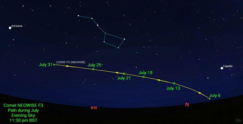 6766 yilda bir keladigan noyob kometa samarqandlik astronom tomonidan suratga olindi 660ed4d002279