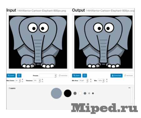 Как перевести обычное изображение в векторное