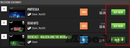 Получаем бесплатно игры от Gaming Dragons в Steam