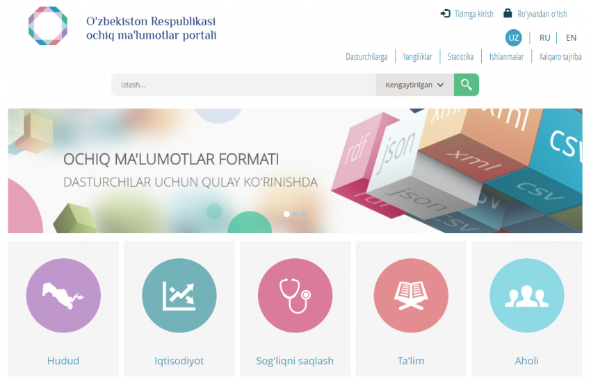 malumotlarni qanday yanada ochiq va foydalanish uchun qulay qilish mumkin 660ba1de53b46