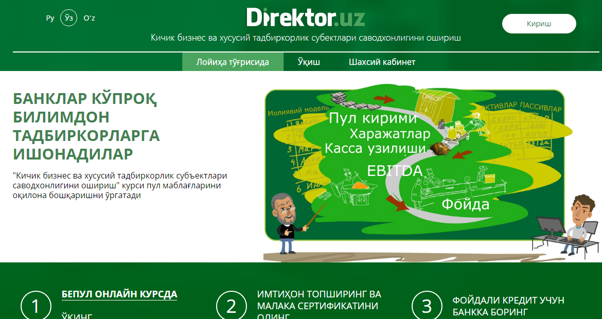 tadbirkorlar va aholining moliyaviy savodd185onligini oshirish dasturi ishga tushirildi 660bc072b71b5