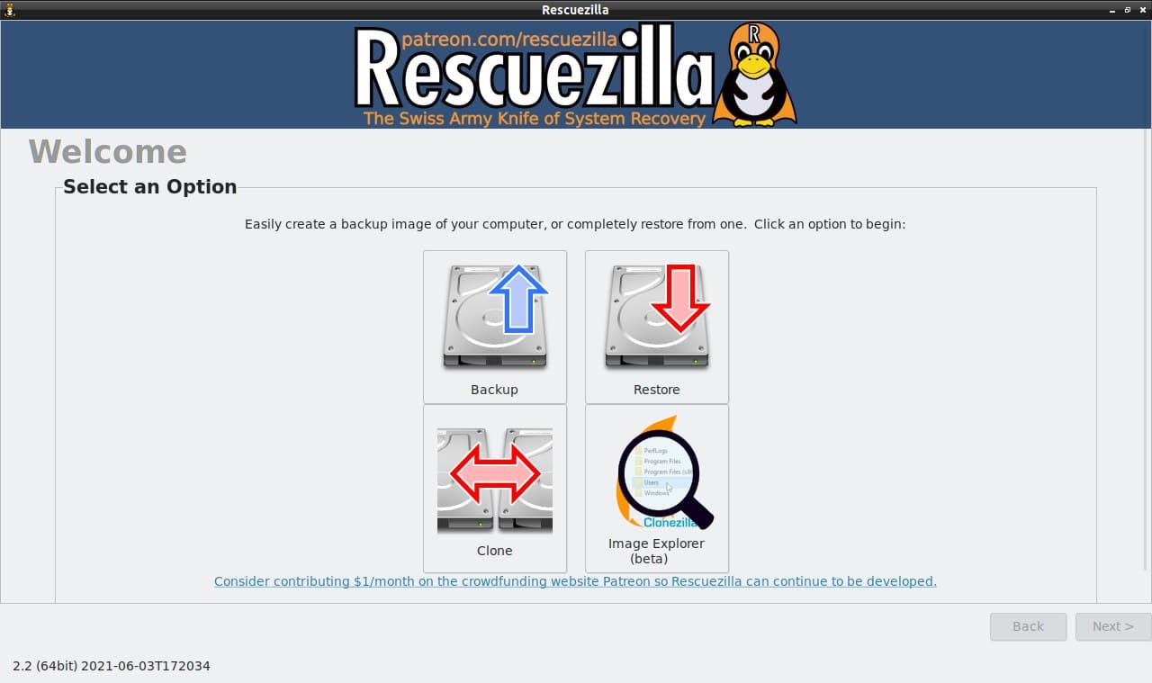 Rescuezilla