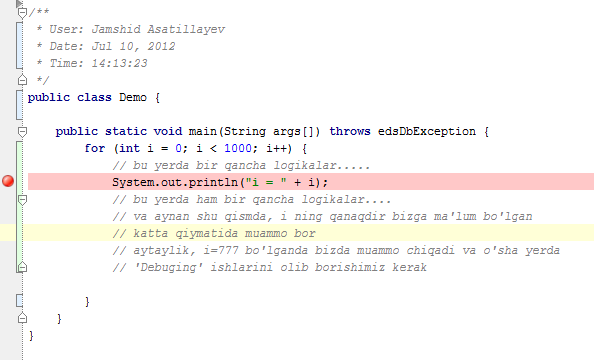 intellij idea debug qilish sirlaridan biri 6642a7f56daac