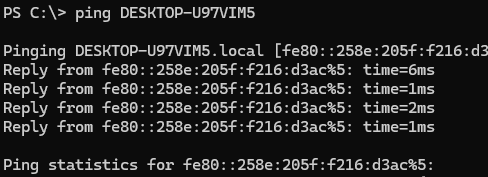 Команда ping возвращает IPv6 адрес вместо IPv4