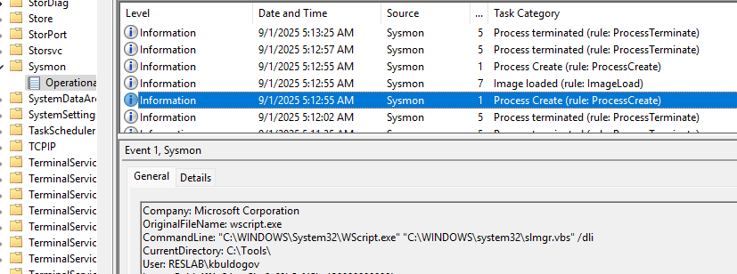 Аудит событий использования скриптов VBScript в Windows