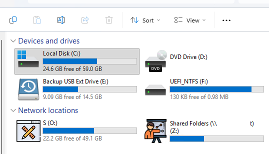 Использовать нестандартные иконки для сетевых дисков в Windows