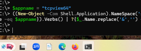 Закрепить/открепить ярлык в панели задач Windows 11 с помощью PowerShell 6 Открепить из панели задач ярлык определенного приложения с помощью PowerShell